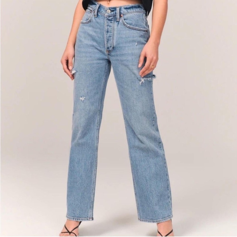 Abercrombie 90s Low Rise Baggy